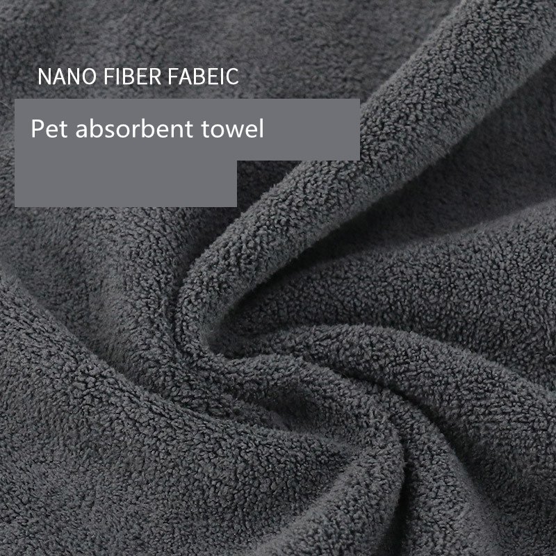 Pet Absorbent Towel Multi-size High Quality Pet Bath Towel - Image 4