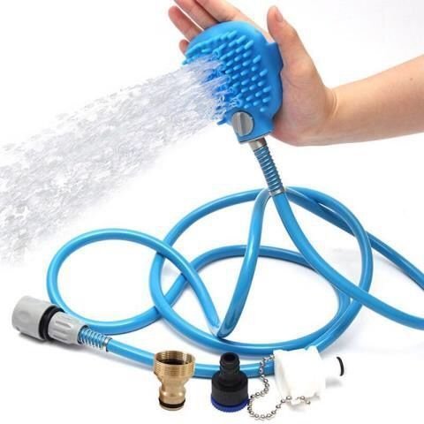 Dog Bath Artifact Pet Bath Sprinkler Pet Bath Brush - Image 2