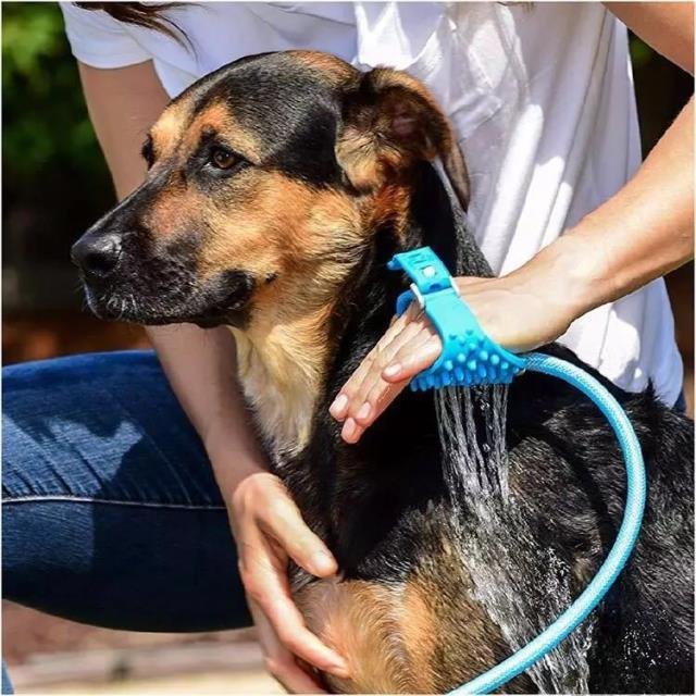 Dog Bath Artifact Pet Bath Sprinkler Pet Bath Brush - Image 5