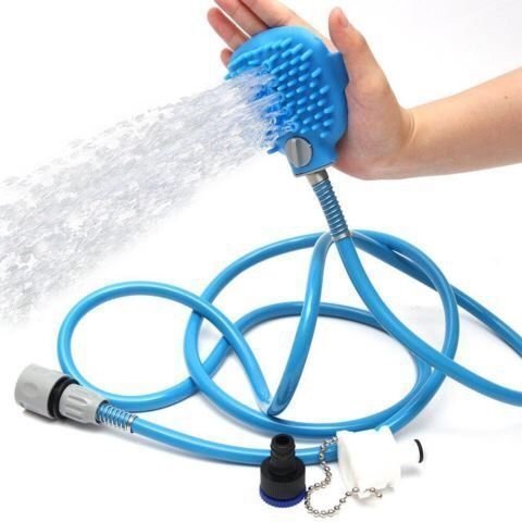 Dog Bath Artifact Pet Bath Sprinkler Pet Bath Brush - Image 3