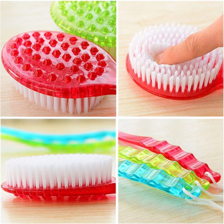Long Handle Back Brush Back Body Bath Shower Sponge Scrubber Bath Brushes Exfoliating Scrub Skin Massage Exfoliation Bathroom - Image 3