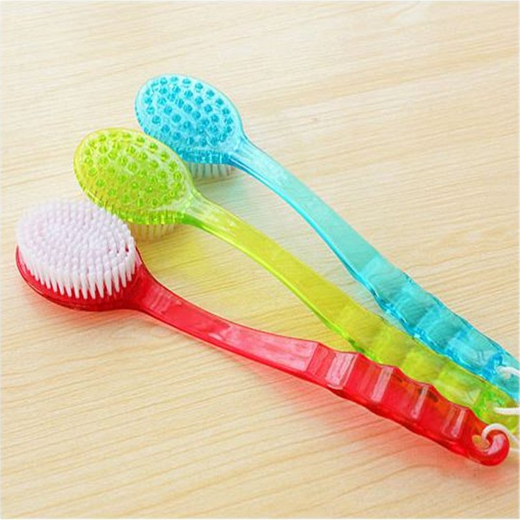 Long Handle Back Brush Back Body Bath Shower Sponge Scrubber Bath Brushes Exfoliating Scrub Skin Massage Exfoliation Bathroom - Image 2