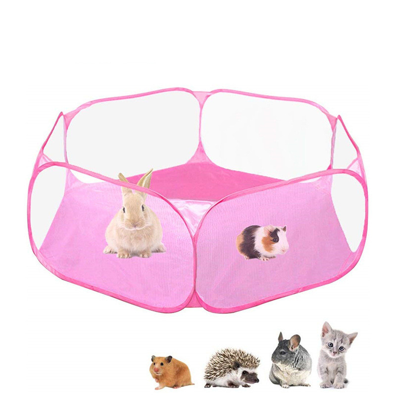Portable Small Animal Playpen Folding Outdoor Indoor Exercise Pet Cage Tent - Image 4