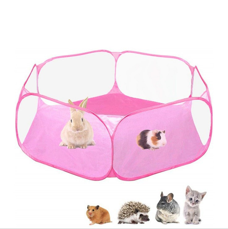 Portable Small Animal Playpen Folding Outdoor Indoor Exercise Pet Cage Tent - Image 3