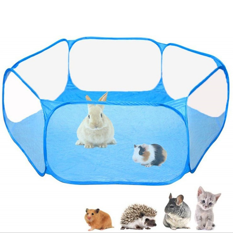 Portable Small Animal Playpen Folding Outdoor Indoor Exercise Pet Cage Tent - Image 2