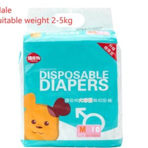 10PCS Per Bag Dog Diapers