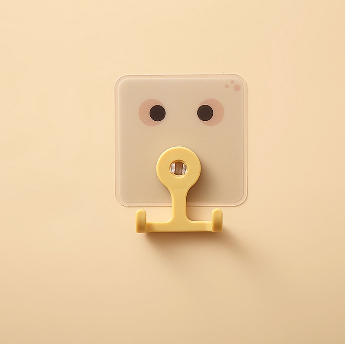 Rotatable hook-yellow-1 piece