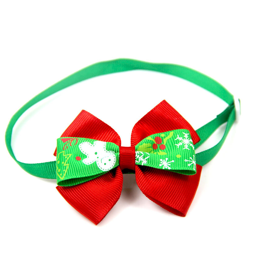 Christmas Pet Bow Tie Bow Tie Cat Dog Party Decoration Props - Image 4