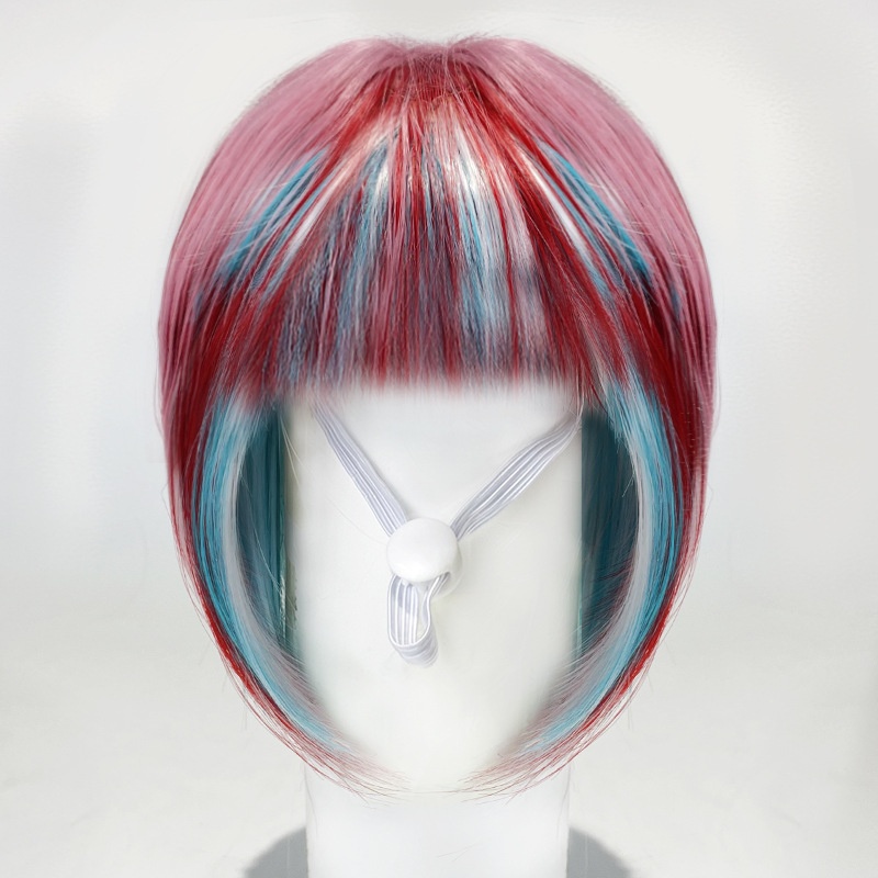 Vibrant Multicolor Long-hair Party Costume Dreamy Styling - Image 2