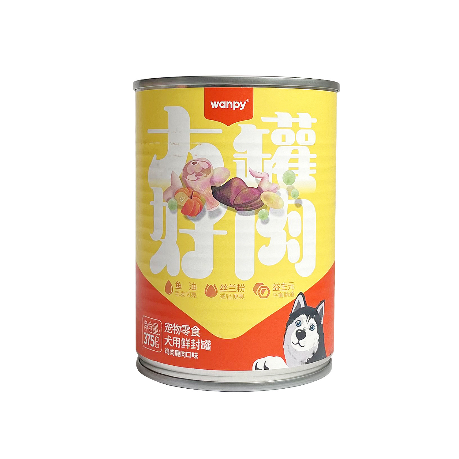 Naughty Dog Canned 375g Beef Chicken Wet Food - Image 6
