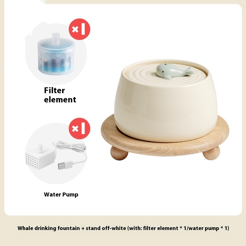Cat Ceramic Automatic Circulating Filter Water Dispenser