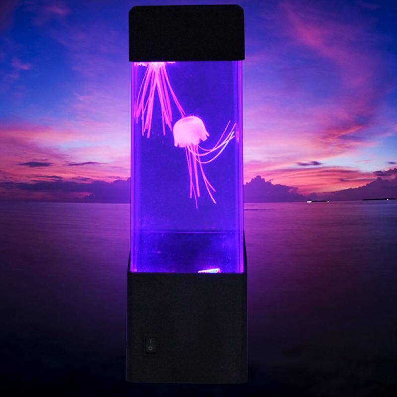 Colorful LED jellyfish night light - Image 4