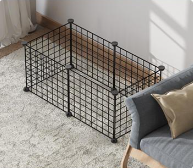 Creative DIY Assembling Pet Wire Fence Indoor Cat Cage - Image 6