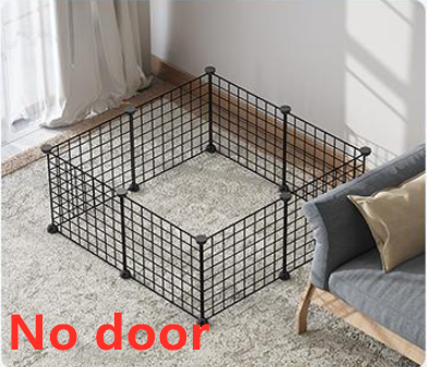 Creative DIY Assembling Pet Wire Fence Indoor Cat Cage - Image 5
