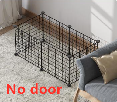 Creative DIY Assembling Pet Wire Fence Indoor Cat Cage - Image 4