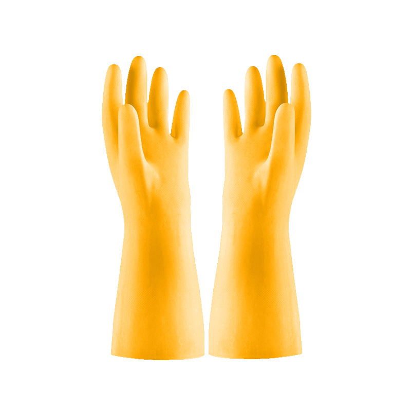 Thickened Rubber Band Dishwashing Gloves Household