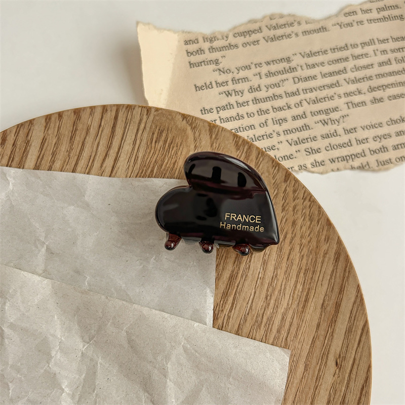 Love Small Jaw Back Hairpin Shark Clip - Image 9