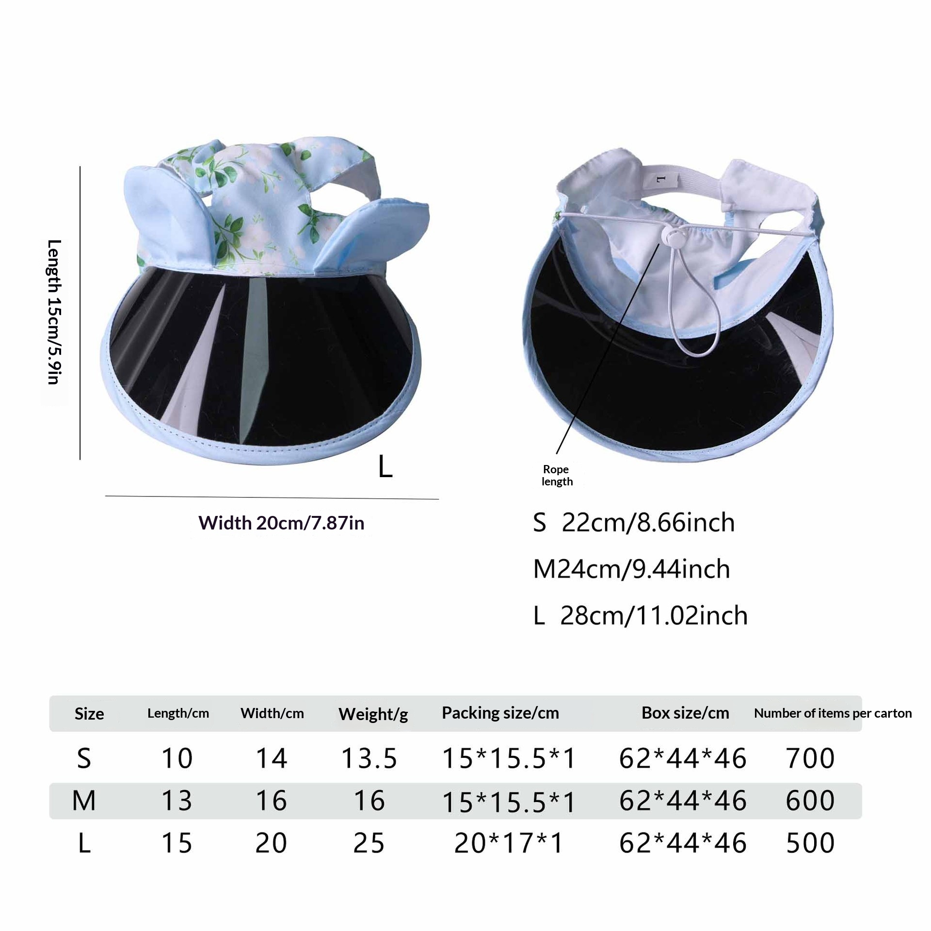 Sphynx Cat Sun Hat With Visor For Cats Kittens Adjustable Summer Outdoor Skin Protection - Image 3