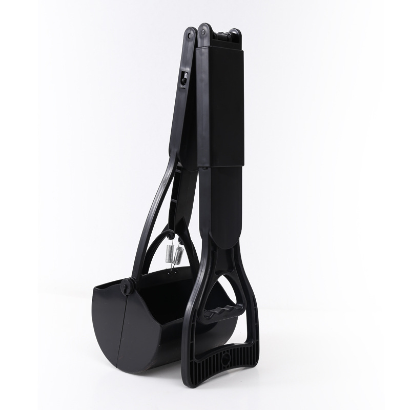 31in Pooper Scooper, Foldable Dog Pooper Scooper With Unbreakable Material And Durable Spring For Grass And Gravel - Image 3