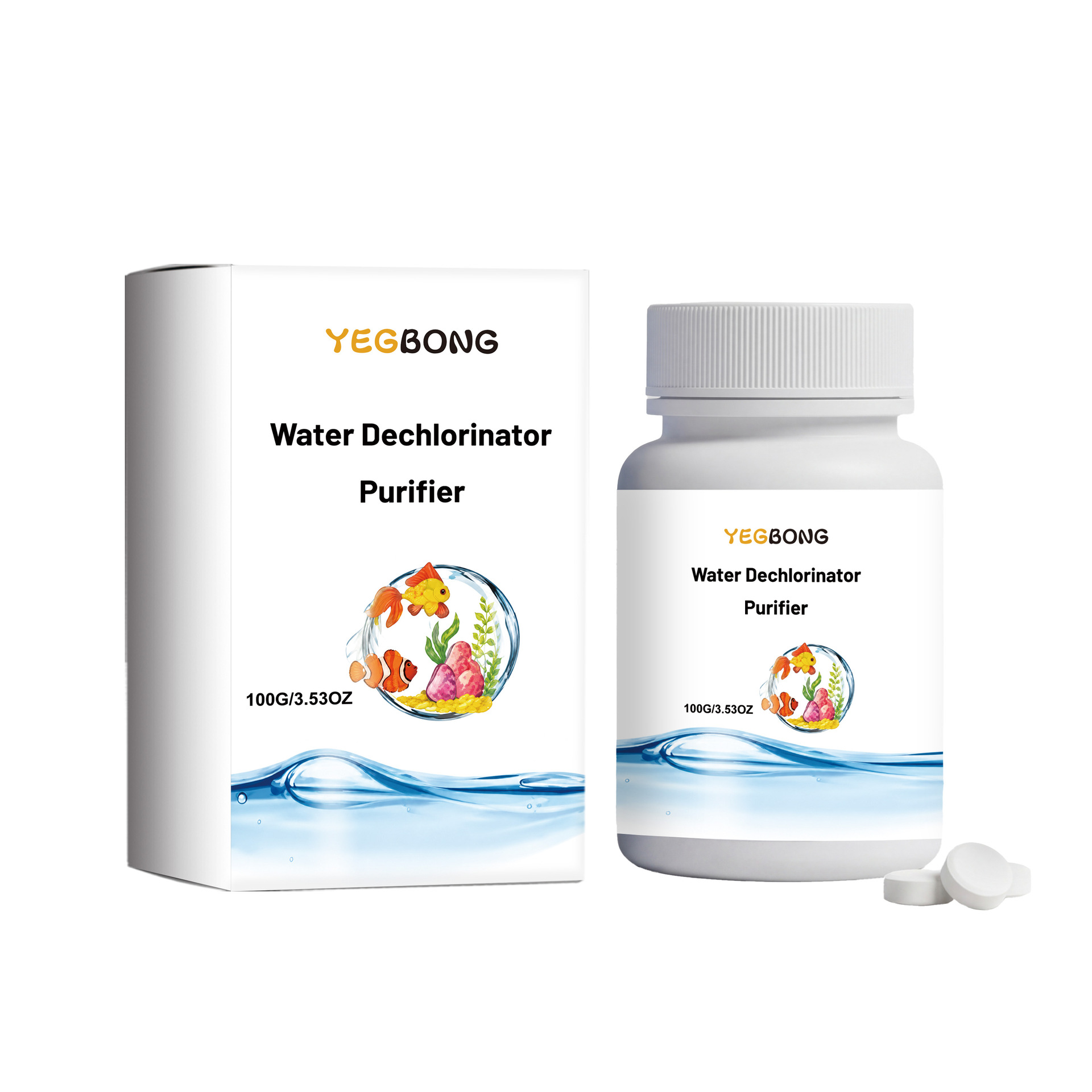 Yegbong Fish Tank Cleaner Daily Household Cleaning Agent For Clear And Clean Water In Fish Tanks