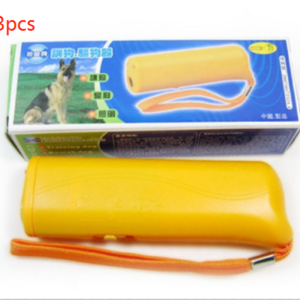 3-in-1 Anti Barking Dog Training Device Ultrasonic Dog Training Repeller LED Flashlight
