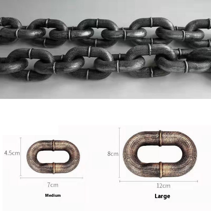 Internet Celebrity Same Style Dog Leash Simulation Rough Spoof Big Shot Video Special Props Walking Hand Holding Rope - Image 2