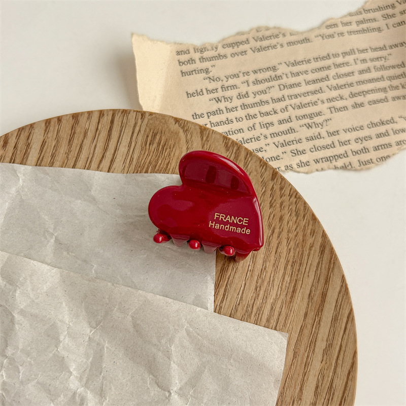 Love Small Jaw Back Hairpin Shark Clip - Image 6