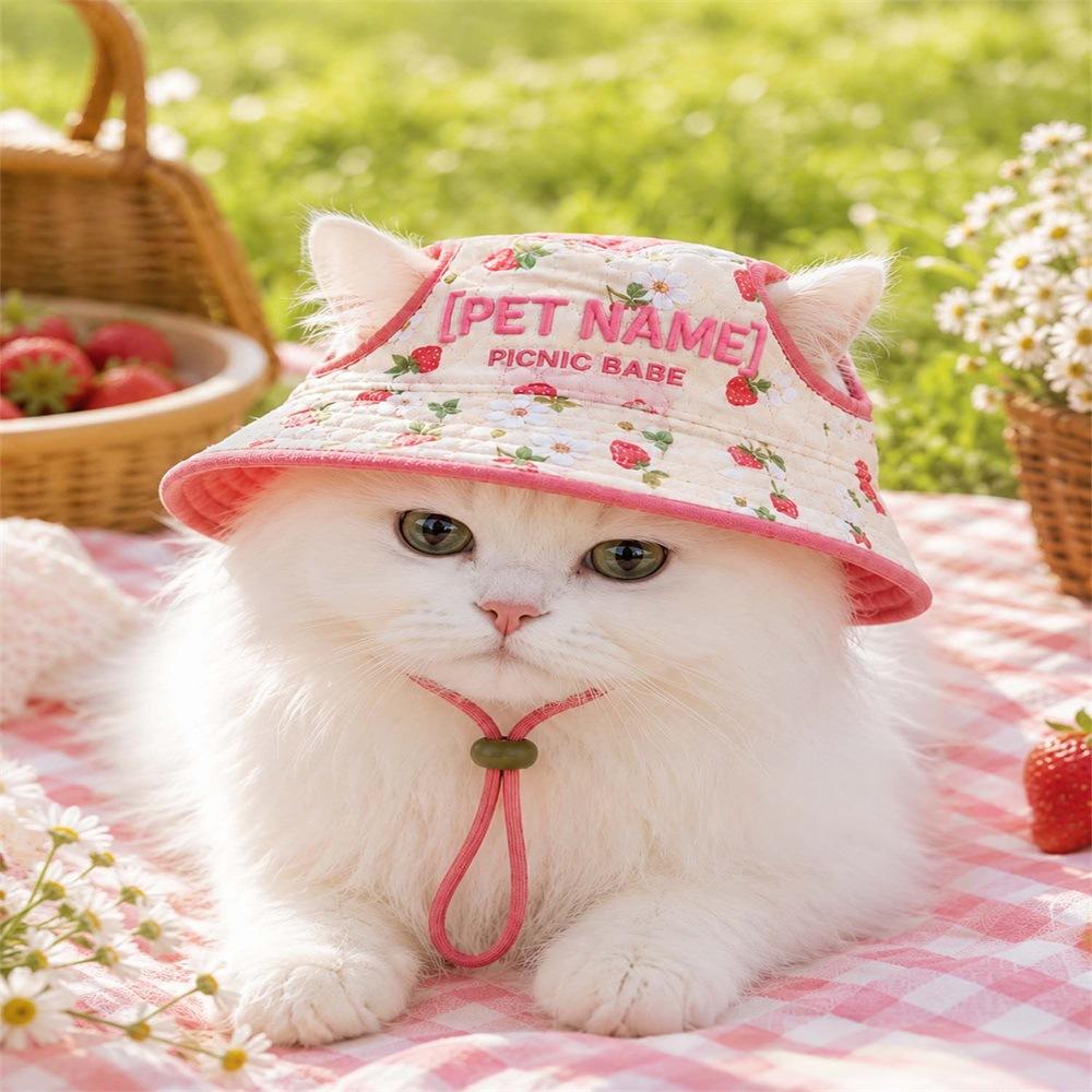 New Quilted Polyester Pet Hat - Image 6