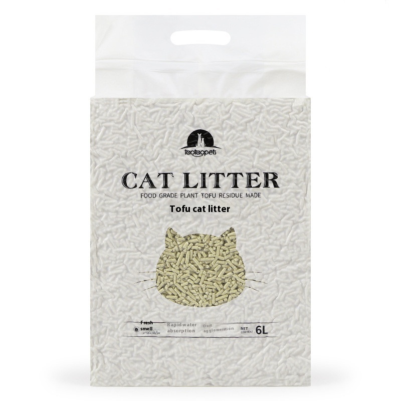 Green Tea Flavour Biodegradable Plant Cat Litter - Image 5