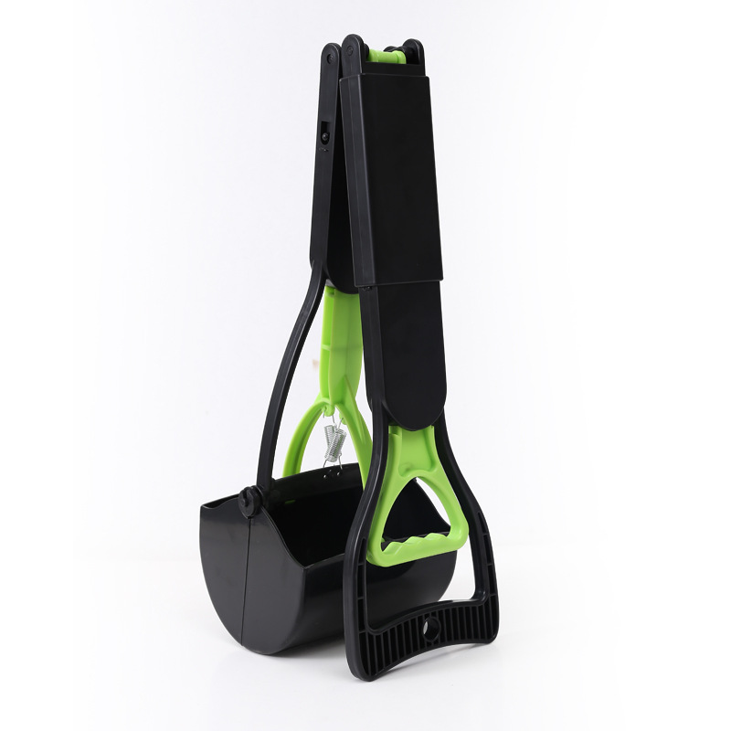 31in Pooper Scooper, Foldable Dog Pooper Scooper With Unbreakable Material And Durable Spring For Grass And Gravel - Image 2