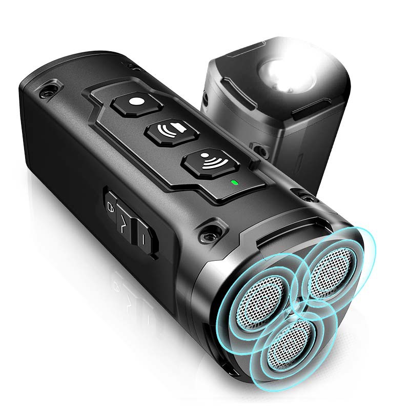 Dog Bark Deterrent Devices, 1-Touch Anti-Barking Device For Dogs With 3 Ultrasonic Heads, 50ft Range, Rechargeable & Safe Dog Training Tool With Flashlight, Helps Improve Behavior - Image 2
