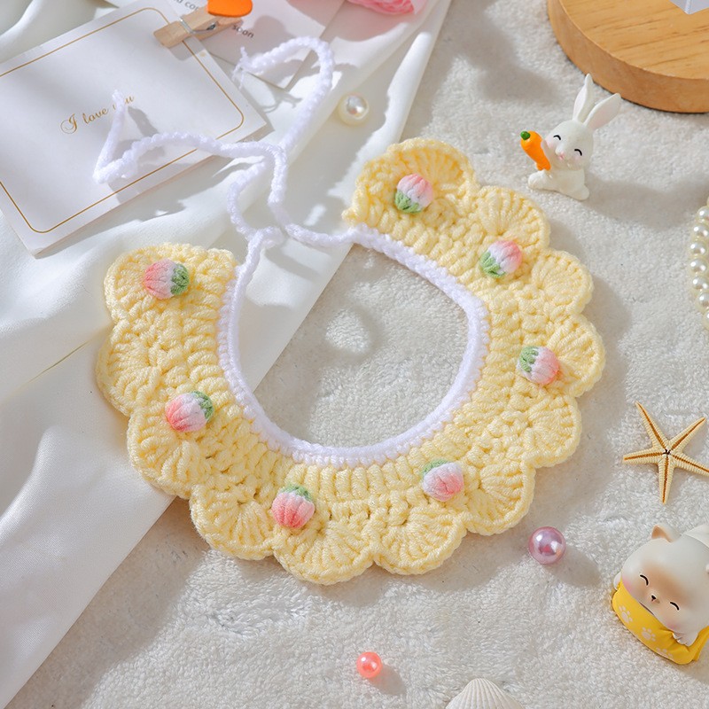 Wool Woven Collar British Shorthair Kittens Handmade - Image 3
