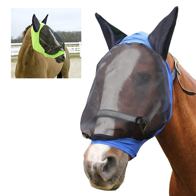 Mosquito proof horse mask in summer - Image 2