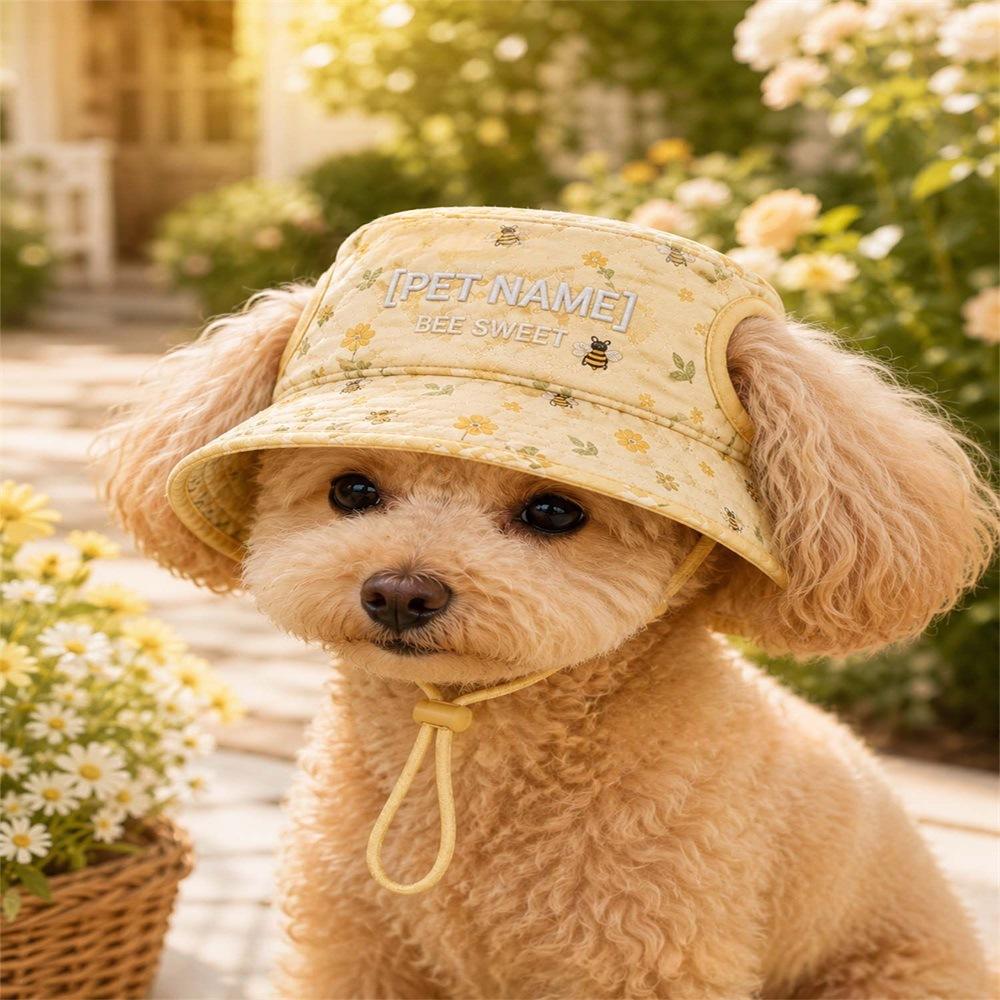 New Quilted Polyester Pet Hat - Image 10