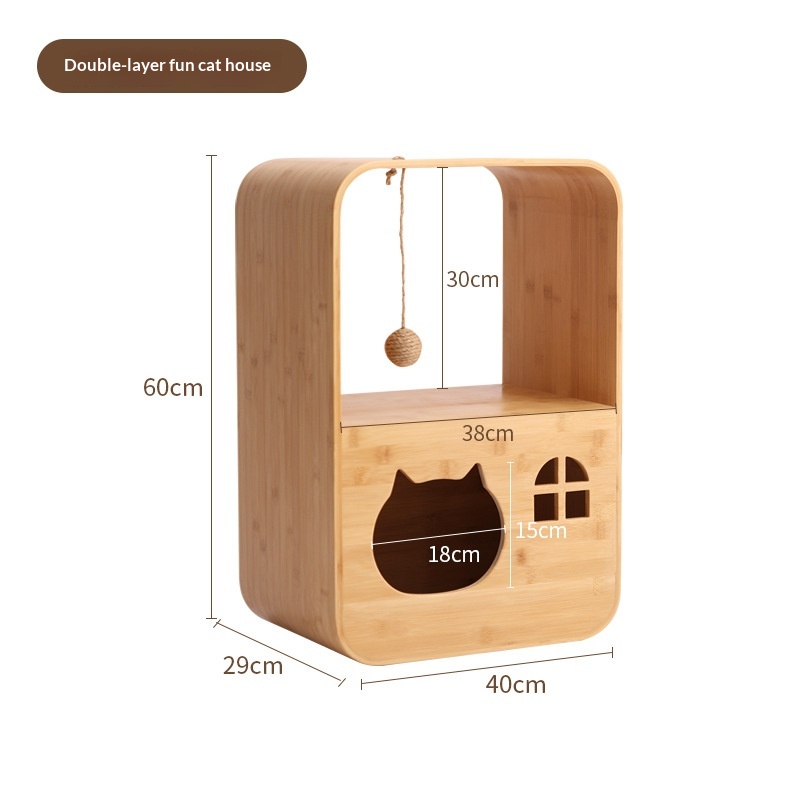 Creative Multi-Functional Cat Bed And House Combo, Suitable For All Seasons
