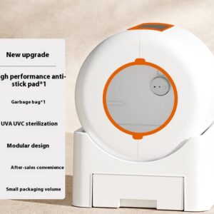 Intelligent Litter Box Fully Enclosed Anti-splash Automatic Cleaning Deodorant