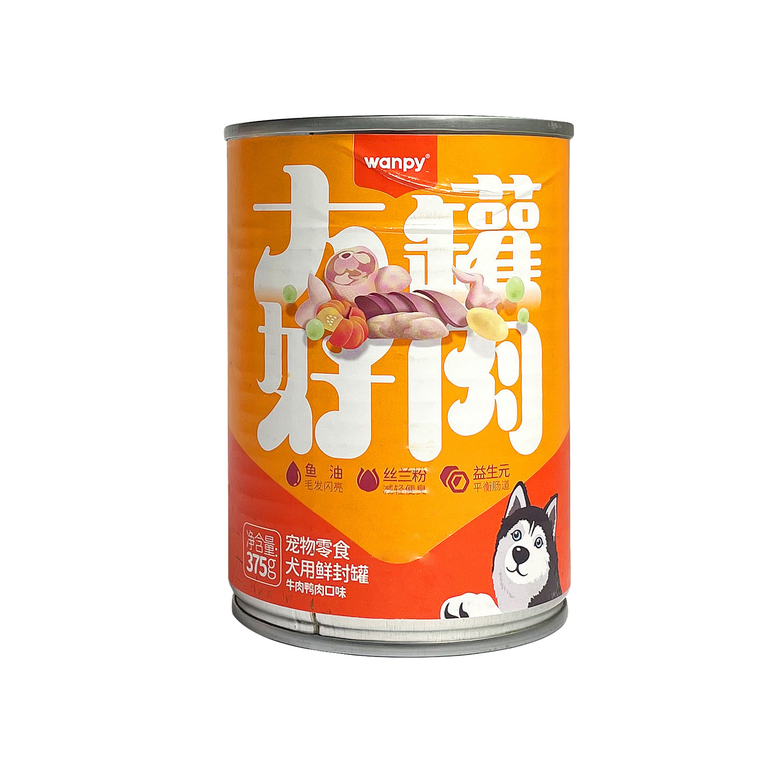 Naughty Dog Canned 375g Beef Chicken Wet Food - Image 9