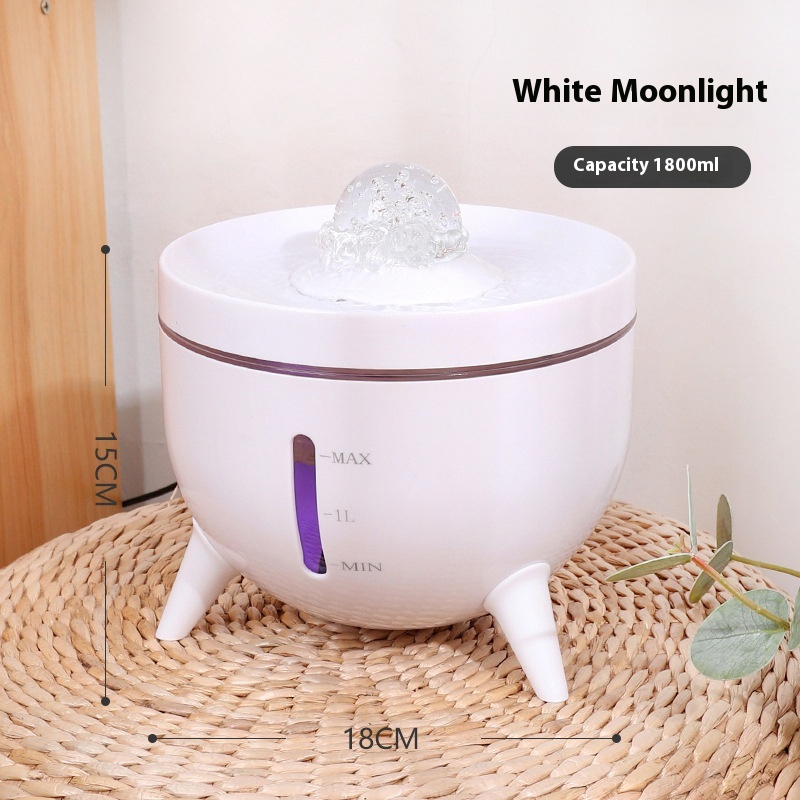 Crystal Ball Automatic Circulating Filter Pet Water Dispenser