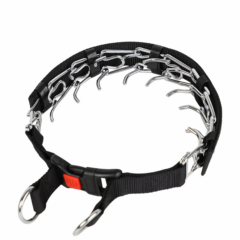 Metal Iron Buckle Detachable Stimulation Dog Training Collar