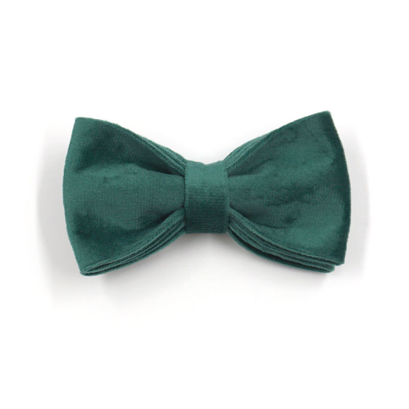 Green Velvet Dog Collar Dog Leash Pet Collar - Image 5