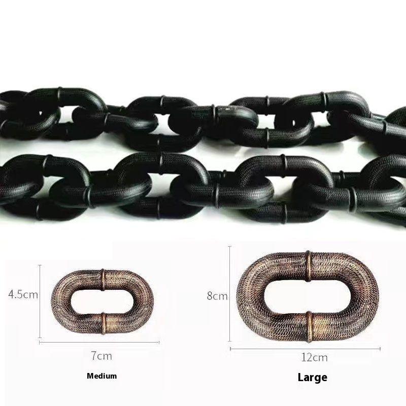 Internet Celebrity Same Style Dog Leash Simulation Rough Spoof Big Shot Video Special Props Walking Hand Holding Rope - Image 4