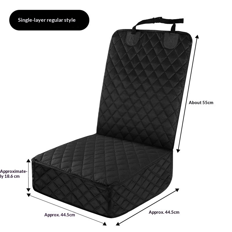 Waterproof And Stain-Resistant Pet Mat For Car Rear Seats