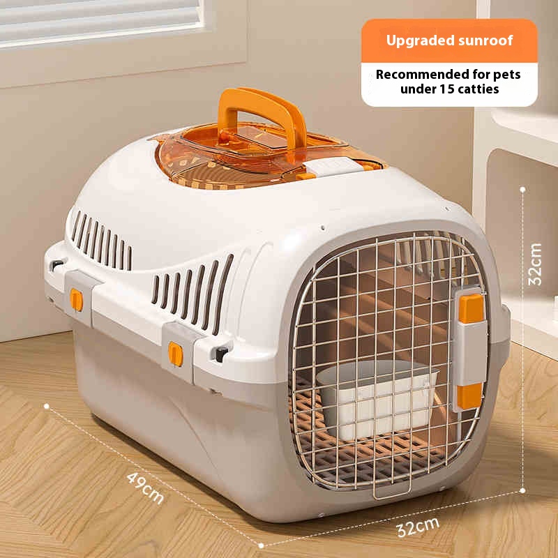 Cat Flight Case Portable Outing Cat Cage
