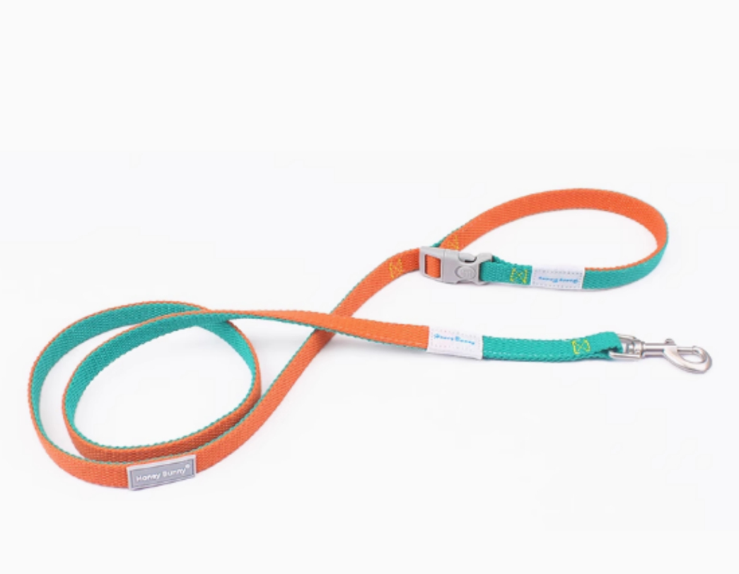 Contrast Color Vest-style Pet's Chest-back Traction Dog Leash - Image 7