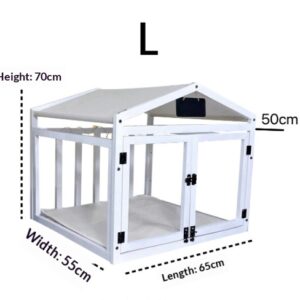 Indoor Dog House Made Of Solid Wood