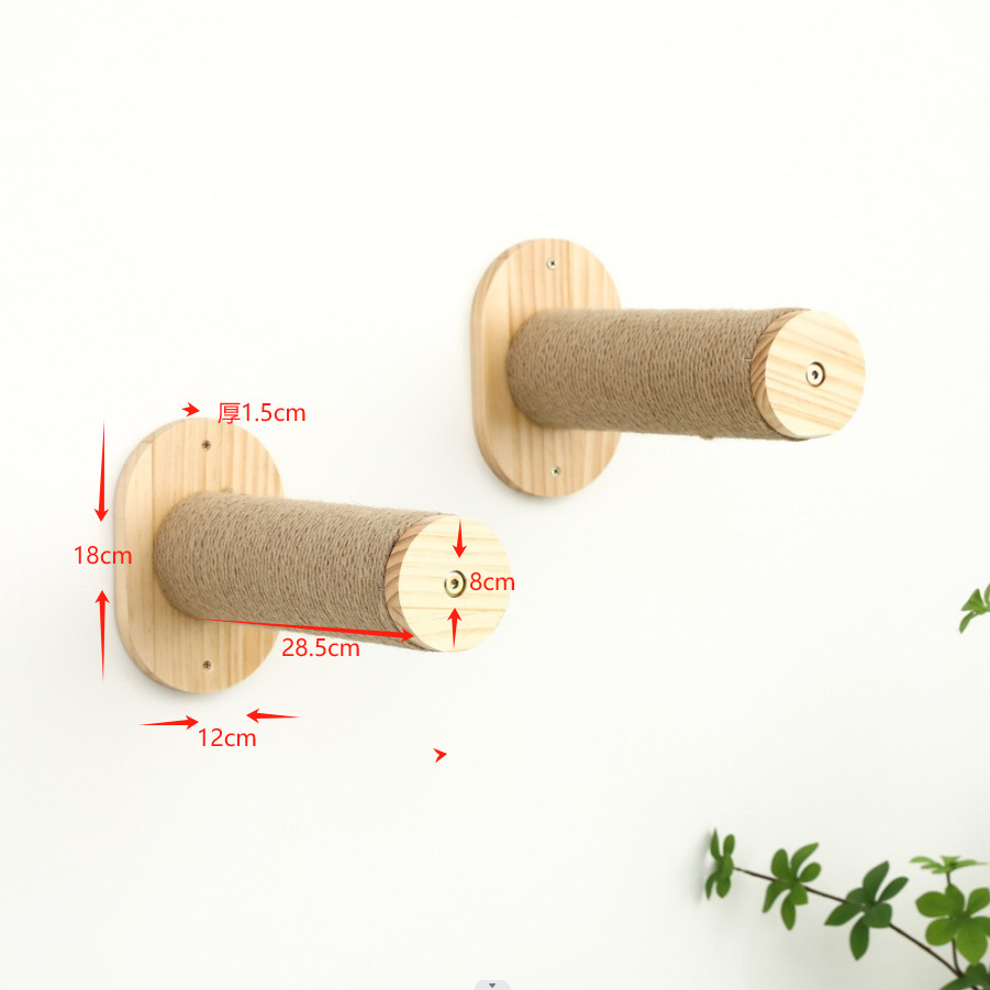 Wooden Wall-mounted Cat Nest - Image 3