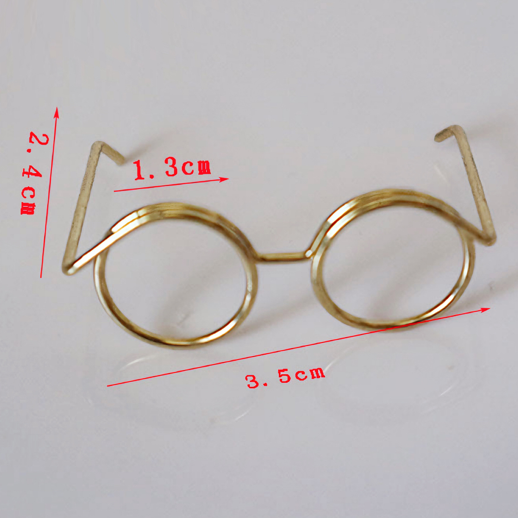 Mini Glasses Frame Twist Stick Puppy Doll Special - Image 2