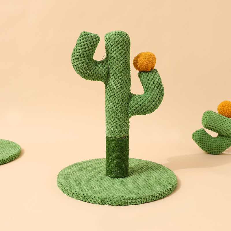 Masson Cactus Cat Scratch Board Sisal Scratching Pole Climber For Pet Cat Cat Toy Supplies Grinding Claw Scratching - Image 3
