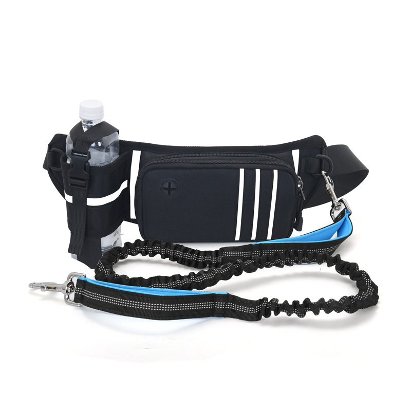 Outdoor Sports Mobile Phone Pet Dog Leash Anti-collision Dog Walking Artifact Fitness Running Kettle Waist Bag - Image 2