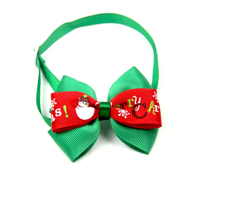 Christmas Pet Bow Tie Bow Tie Cat Dog Party Decoration Props - Image 9